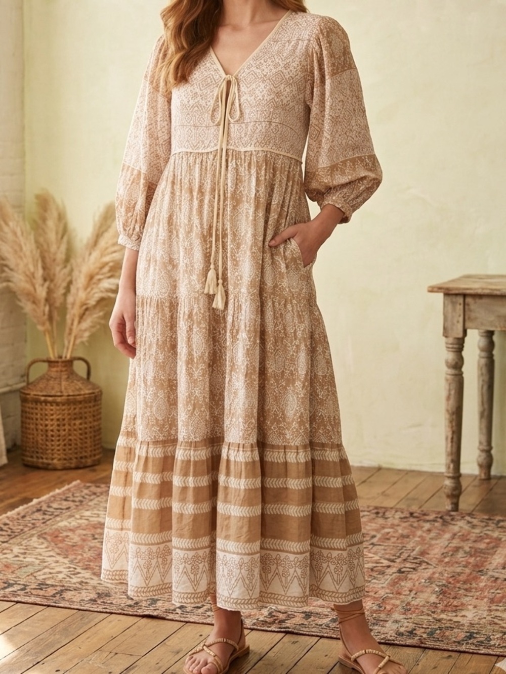 *NEW Daughters of India Dress Size Medium